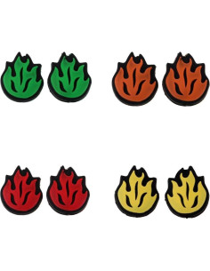 Amortiguadores de Choque para Raquetas de Tenis SM SunniMix - 4 Pares 2