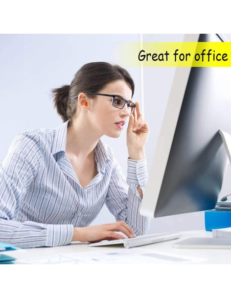 Tapones para oídos Noinkoti g-5, 8 pares, silicona, cancelación ruido