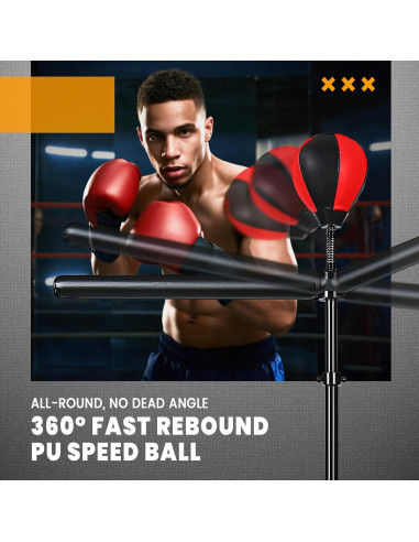 Barra de Boxeo Ajustable INNOLIFE 119-185 cm para Entrenamiento