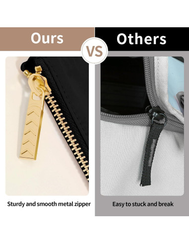 Monedero de muñeca Hovmwey con llavero y doble bolsa desmontable