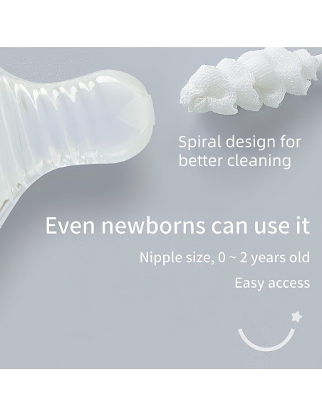 Cepillo de Dientes para Bebés Hranio 42 Piezas Algodón Higiénico