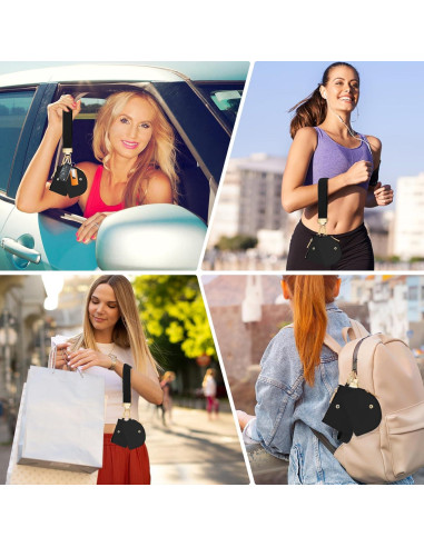 Monedero de muñeca Hovmwey con llavero y doble bolsa desmontable