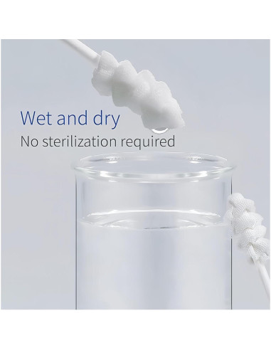 Cepillo de Dientes para Bebés Hranio 42 Piezas Algodón Higiénico