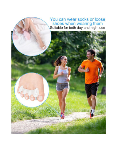 Separadores de Dedos para Juanetes Samaya Home - Silicona S