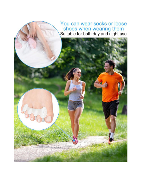 Separadores de Dedos para Juanetes Samaya Home - Silicona S