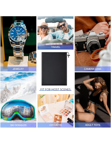 Bolsa de Almacenamiento de Juguetes Flutesan 6 Piezas Microfibra