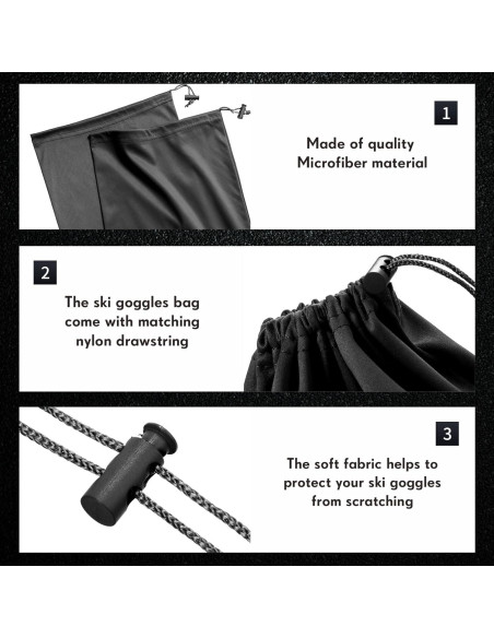 Bolsa de Almacenamiento de Juguetes Flutesan 6 Piezas Microfibra