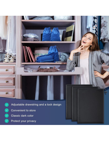 Bolsa de Almacenamiento de Juguetes Flutesan 6 Piezas Microfibra