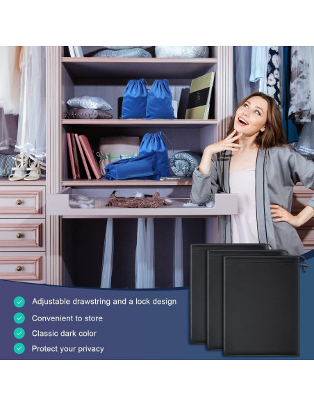 Bolsa de Almacenamiento de Juguetes Flutesan 6 Piezas Microfibra