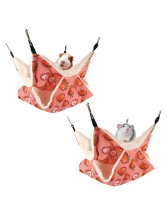 Hamaca Colgante para Mascotas LEFTSTARER Fresa 35.1cm x 35.1cm