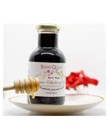 Jarabe de Sábila Orgánico BerryQueen 227g - Suplemento Natural