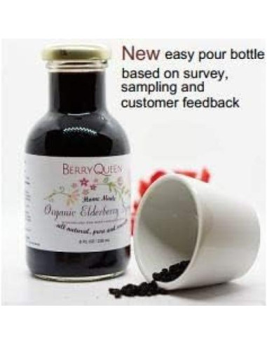 Jarabe de Sábila Orgánico BerryQueen 227g - Suplemento Natural