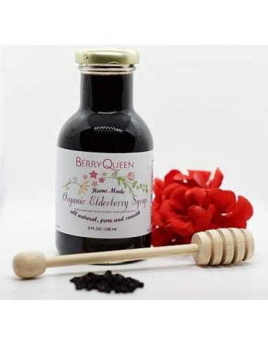 Jarabe de Sábila Orgánico BerryQueen 227g - Suplemento Natural