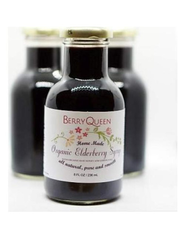 Jarabe de Sábila Orgánico BerryQueen 227g - Suplemento Natural