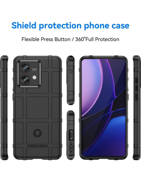 Funda Ajustada Motorola Edge 40 Neo, Protección Anticaídas