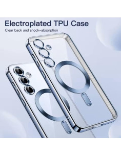 Funda para Samsung Galaxy S25 con Protector de Pantalla Privado 2