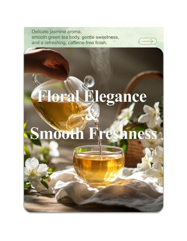 Té Verde Jazmín Descafeinado Loomica - 20 Bolsitas Suaves