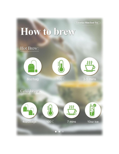 Té Verde Jazmín Descafeinado Loomica - 20 Bolsitas Suaves