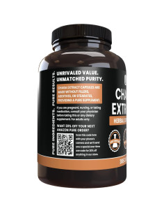 Cápsulas de Extracto de Hongo Chaga Ingredientes Originales 365 Unidades 2