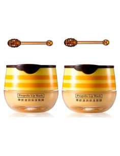 Bálsamo Labial Hidratante Axnzp 2 Pcs Miel y Propóleo