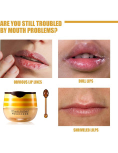 Bálsamo Labial Hidratante Axnzp 2 Pcs Miel y Propóleo 2