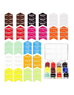 72 Contadores de Palabras Clave MTG PUGED con Caja Transparente