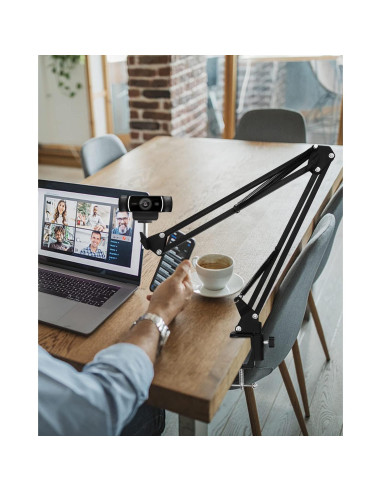 Soporte de Webcam Ajustable Boseen con Abrazadera para Escritorio