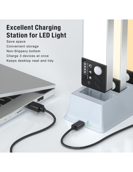 Luces Bajo Gabinete Lightbiz A300 Recargables con Sensor 3x Luces Bajo Gabinete Lightbiz A300 Recargables con Sensor 3x