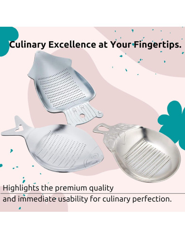 Mini Ralladores Acero Inoxidable UPB Japón - Herramienta de Cocina