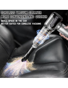 Aspiradora de Coche Portátil Wagkew T130 120W 20000PA 2