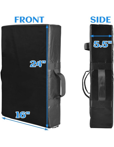 Escudo de Patada Doubleriver 40.6x60.9 cm PVC para Artes Marciales