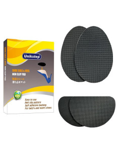 Almohadillas Antideslizantes UNIKSTEP 6 Pares Goma Negra