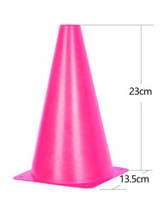 Conos de Entrenamiento Alyoen Rosa 22.86 cm - Paquete de 10 2