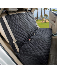 Protector de Asiento de Coche VIEWPETS Universal Impermeable Negro 2