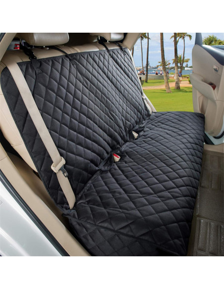 Protector de Asiento de Coche VIEWPETS Universal Impermeable Negro