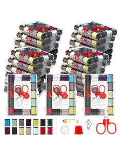 Kit de Costura Mini de Viaje FineCheer - 24 Paquetes Portátiles