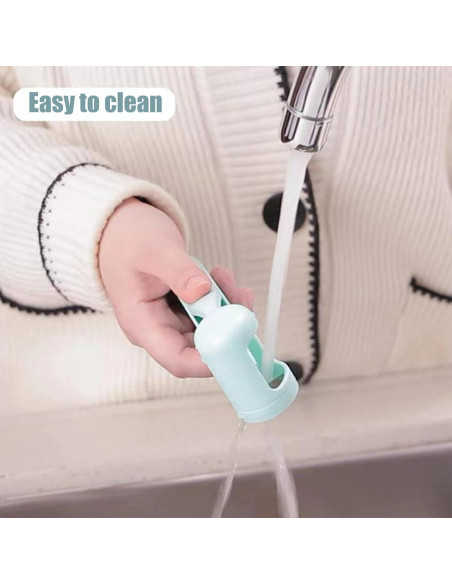 Cortador de Frutas Ergonómico Jingmiao para Niños - Azul