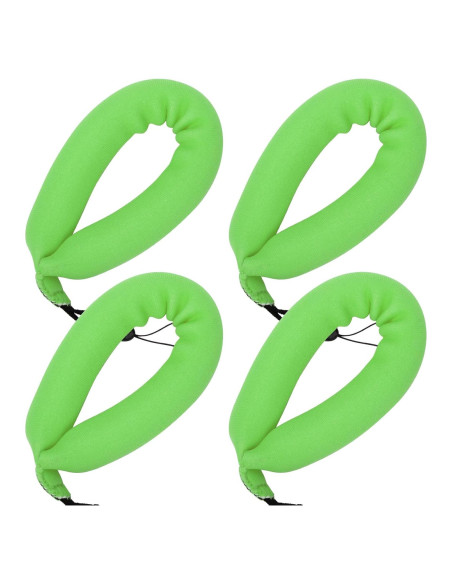 4 Correas Flotantes Neopreno para Cámara Impermeable Verde