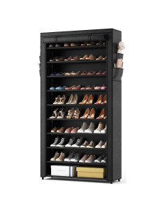 Estante para Zapatos ROJASOP de 10 Niveles, Capacidad para 55 Pares