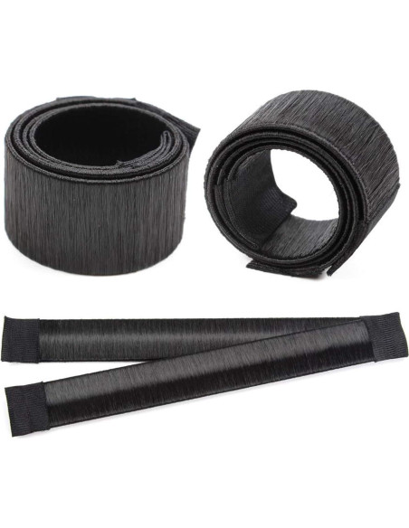Fabricante de Moño LHAAAYF Negro 3 Pcs - Herramienta Profesional Fabricante de Moño LHAAAYF Negro 3 Pcs - Herramienta Profesional