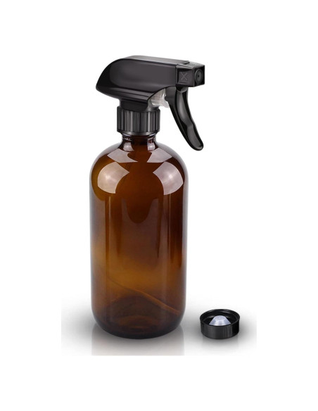Botella de Spray de Vidrio Ámbar Wedama 480ml Ajustable