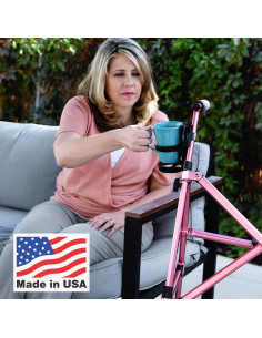 Soporte de Taza Ajustable para Silla de Ruedas - 2 Paquete 2