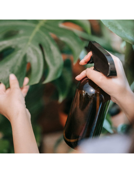 Botella de Spray de Vidrio Ámbar Wedama 480ml Ajustable