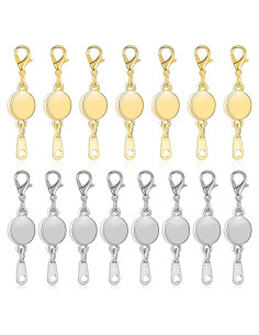 Cierres Magnéticos para Joyería PAXCOO - 15 Piezas 10mm