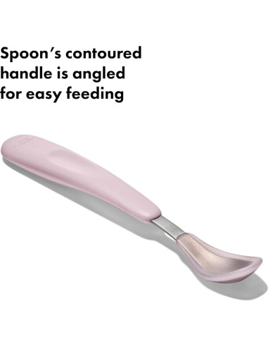Cuchara de Alimentación OXO Tot On-The-Go - Silicona Floración