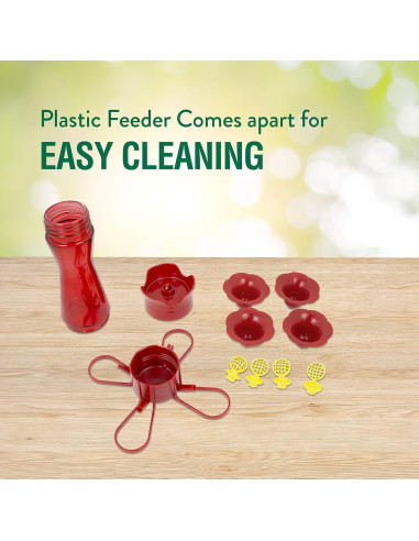 Alimentador de colibríes Perky-Pet 403CP 0.24L Pack de 6