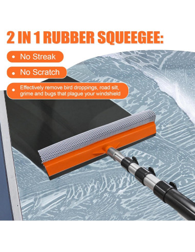 Kit de Limpieza de Autos ARTIPOLY con Poste de 3.66m