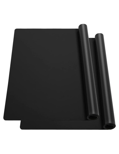 Paquete de 2 Tapetes de Silicona SAMZAREULO 40x30 cm Antideslizantes