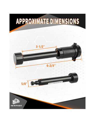 Cerradura de Enganche METOWARE para Remolque y Camiones