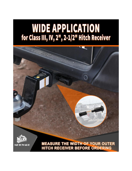 Cerradura de Enganche METOWARE para Remolque y Camiones